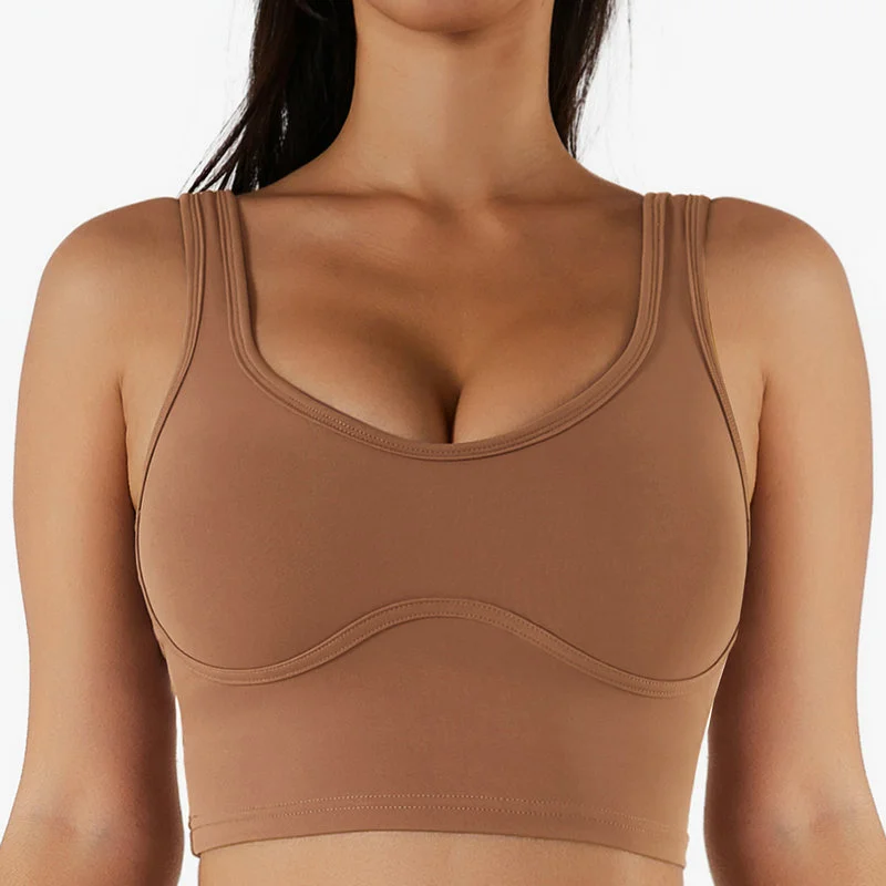 Alternative view of High Support Sports Bra Sexy Women Workout Top