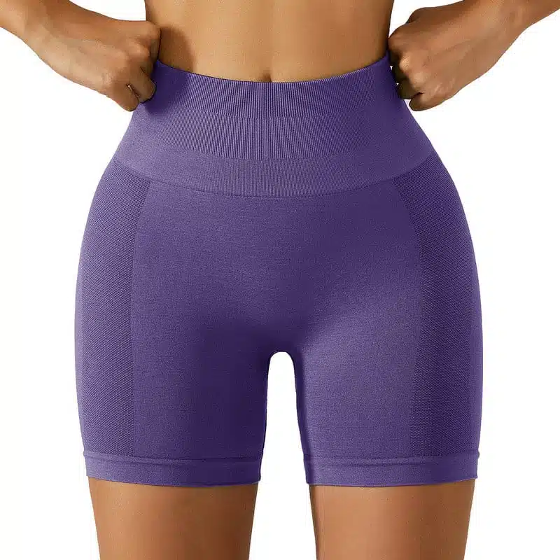 Seamless Biker Shorts Seamless Running Yoga Pants - Image 8