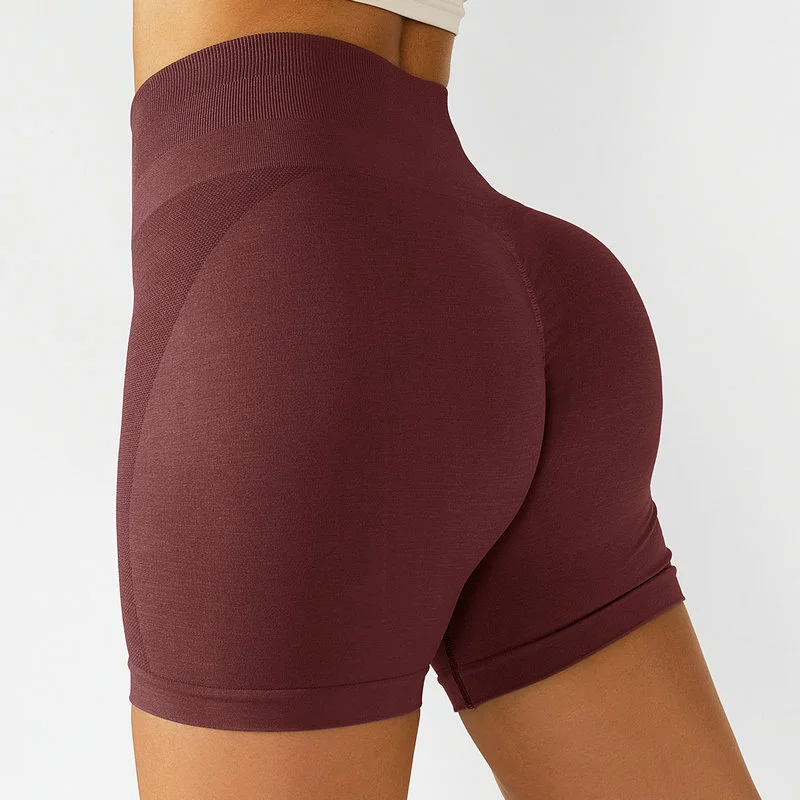 Seamless Biker Shorts Seamless Running Yoga Pants - Image 7