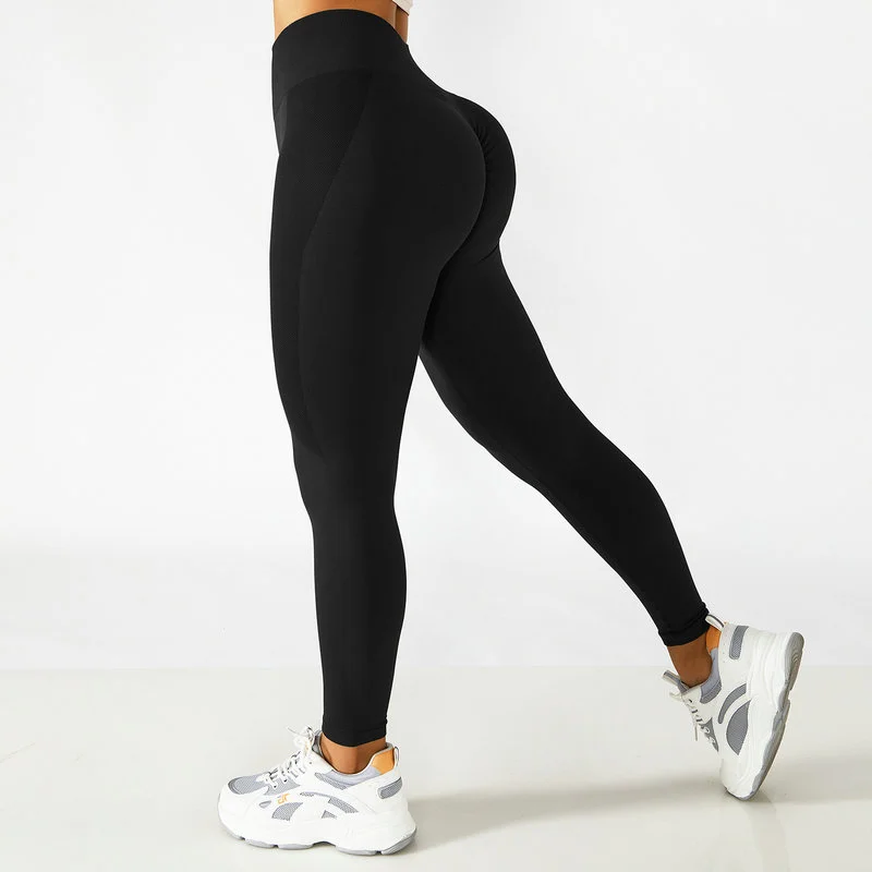 black yoga pants 042-009