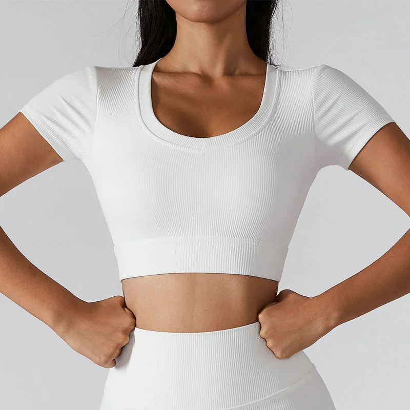 crop top shirt 040-003