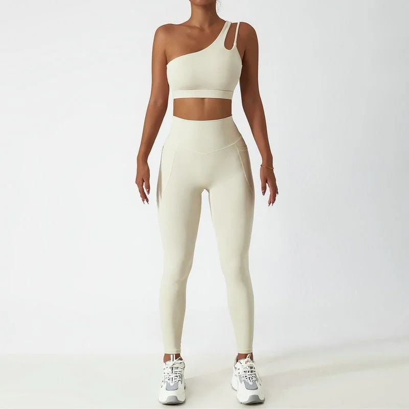 sports bra and leggings set 046-004