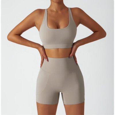 yoga short with pocket 036-008