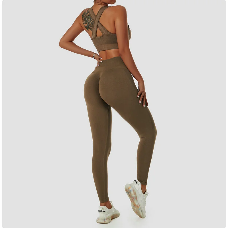 Seamless yoga pants 067-003