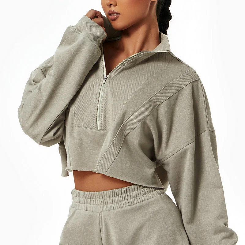 crop sweatshirt for women