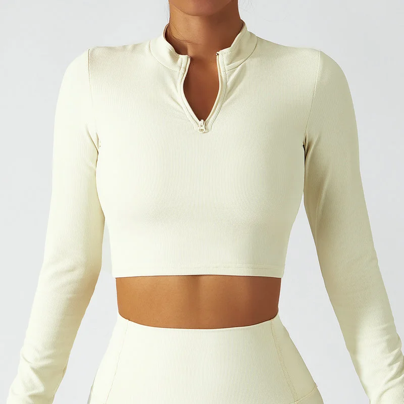 long sleeve yoga shirts 060-001