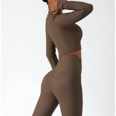 long sleeve yoga shirts 060-005