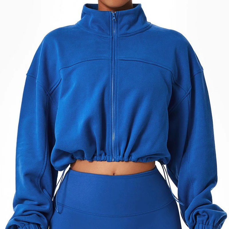 sweatshirt with zipper 056-007