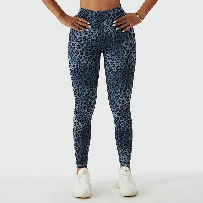 Leopard print leggings 095-005