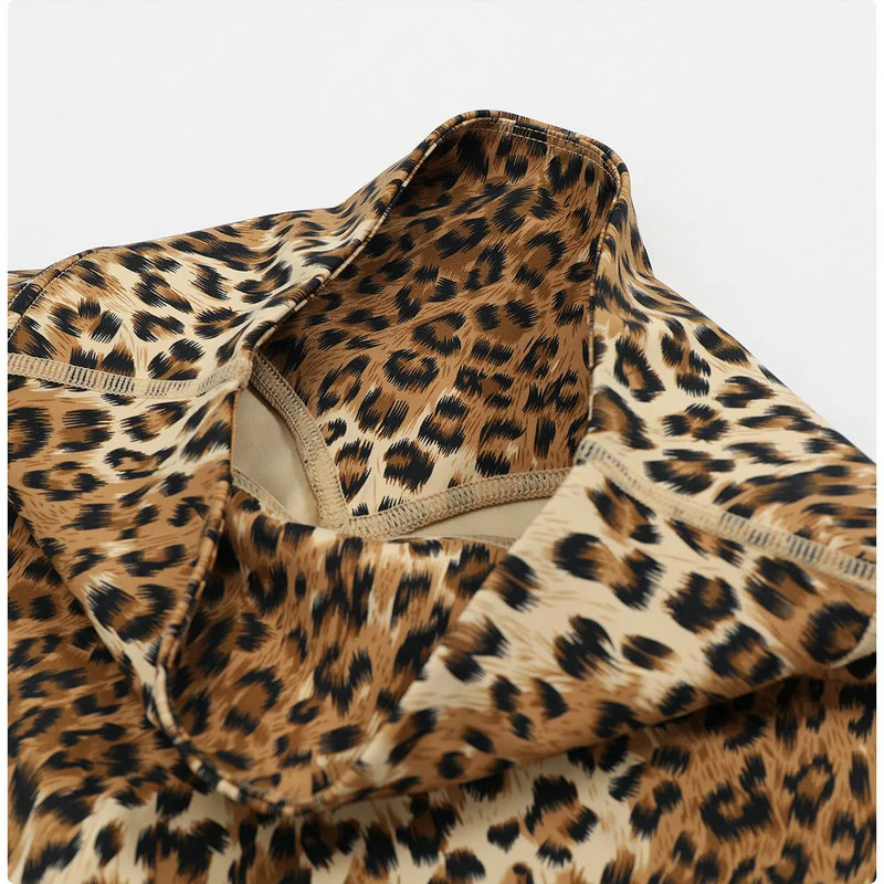 Leopard print leggings 095-007
