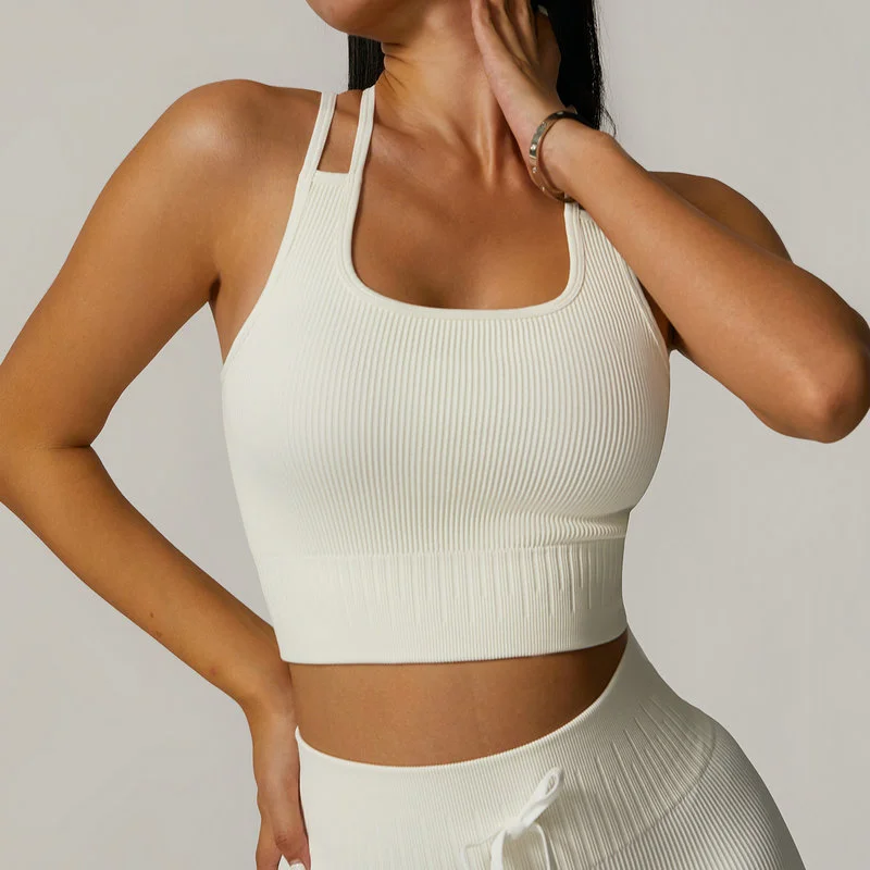 cross strap sports bra 083-008