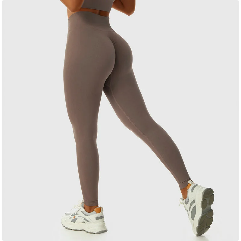 high waisted seamless leggings 086-011