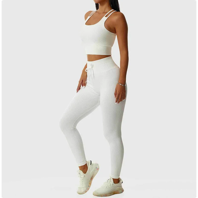 ribbed legging set 085-001
