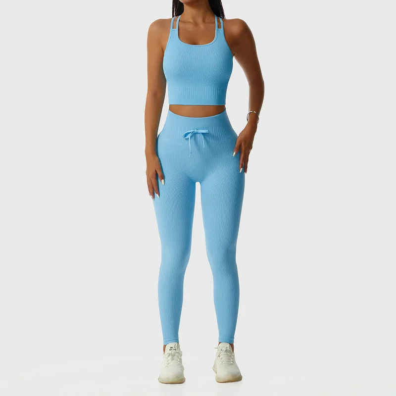 ribbed legging set 085-004