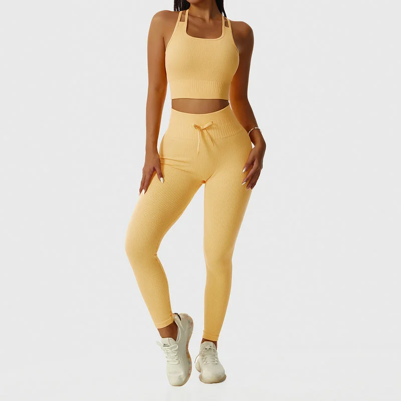 ribbed legging set 085-009