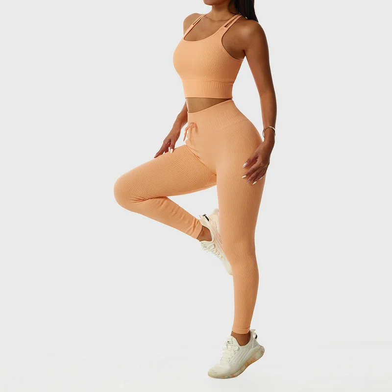 ribbed legging set 085-009