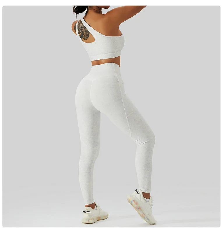 Alternative view of Women Workout Clothes Sports Bra And Leggings Set