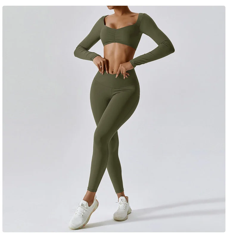 long sleeve bra top 109-009