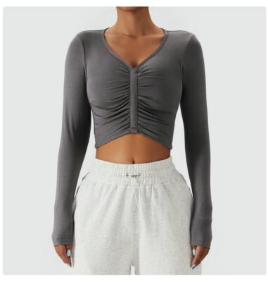 long sleeve yoga top 120-001