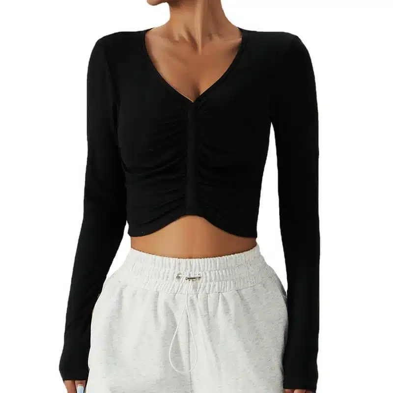 long sleeve yoga top 120-009