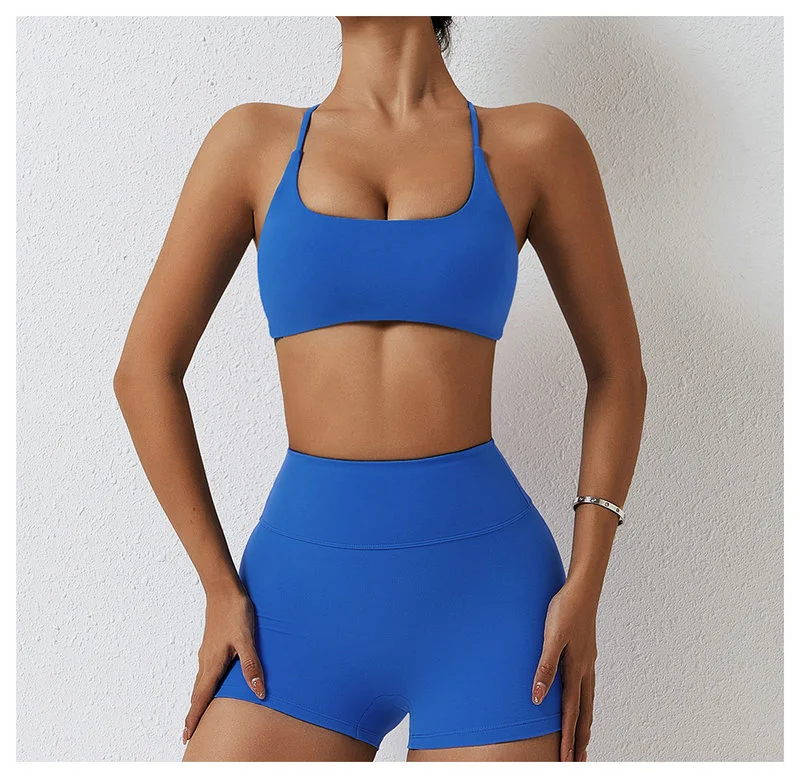 cross back sports bra 131-001