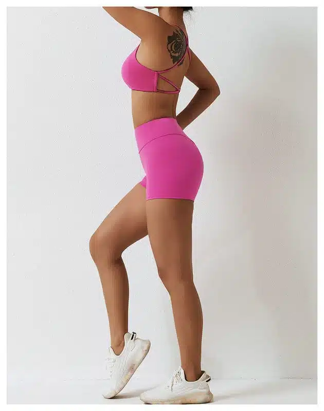 cross back sports bra 131-005