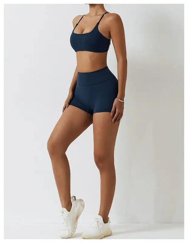 cross back sports bra 131-008