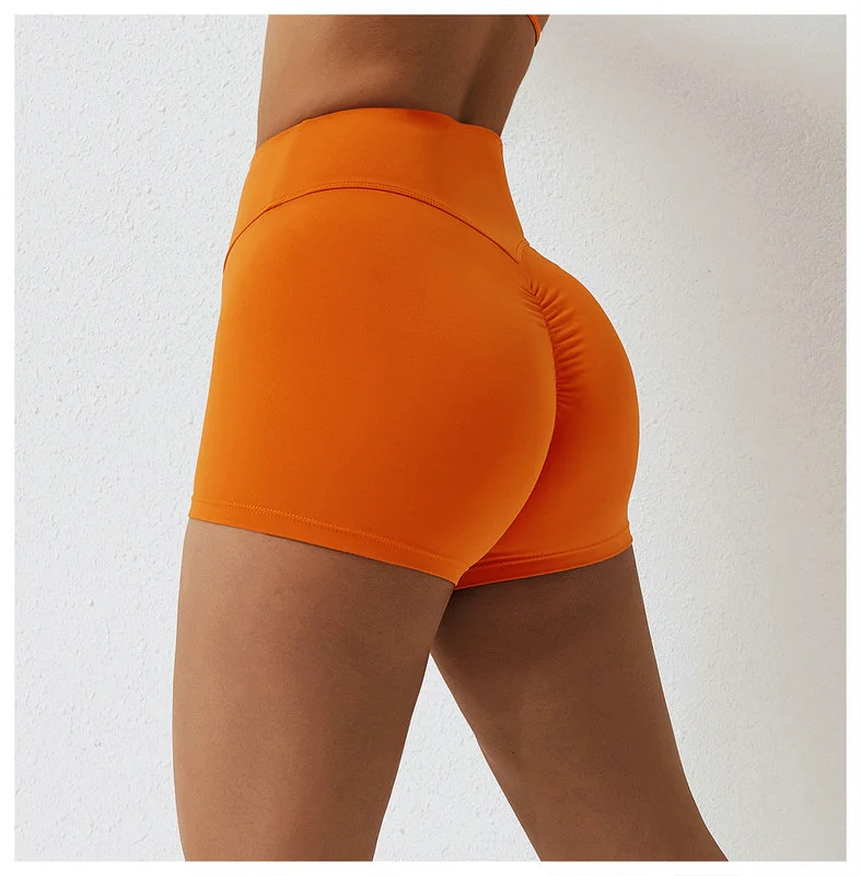 high waist yoga shorts 133-008