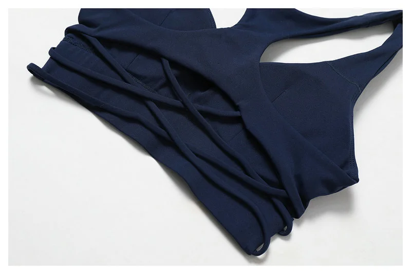 evercute cross back sports bra 142-016