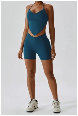 halter workout top 147-002