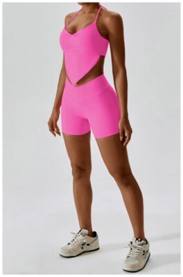 halter workout top 147-005