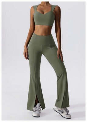 leggings and crop top set 155-008