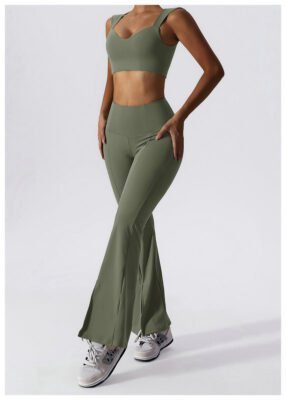 leggings and crop top set 155-009