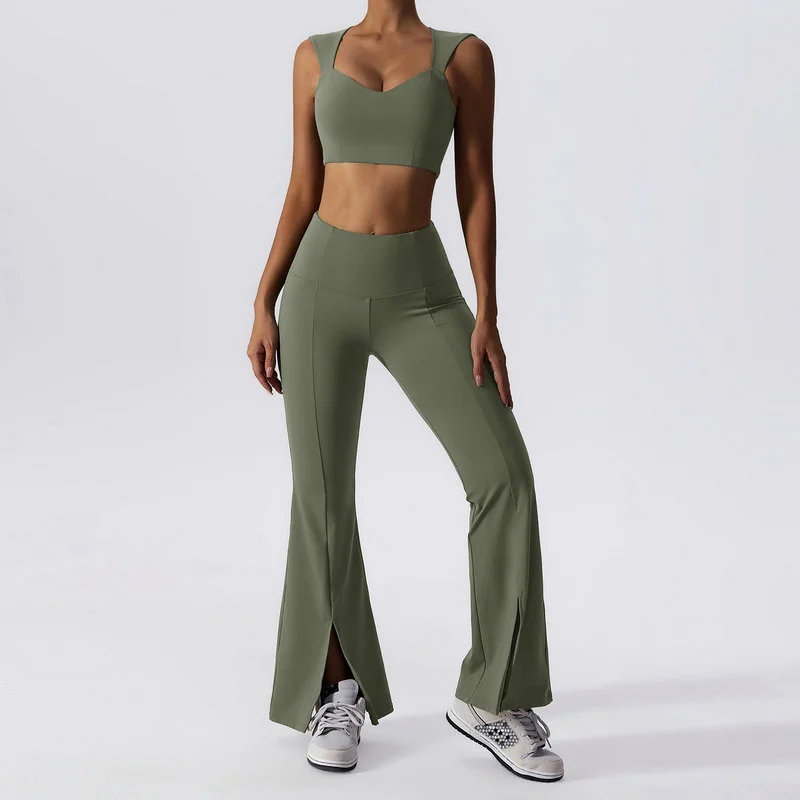 leggings and crop top set 155-020