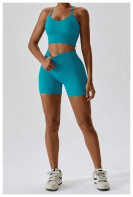 ribbed workout set 143-007