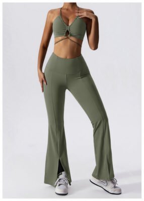 v neck sports bra 152-007