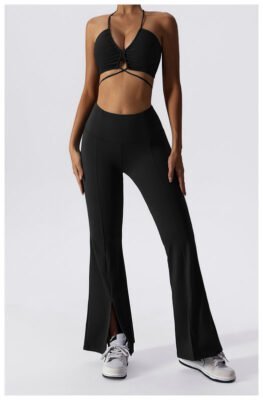 v neck sports bra 152-015