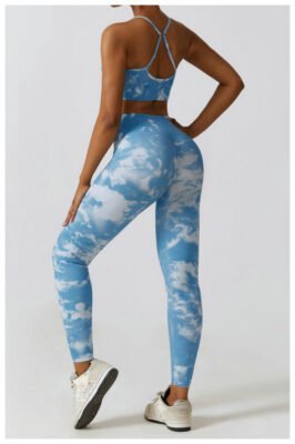 camo print yoga set 160-005