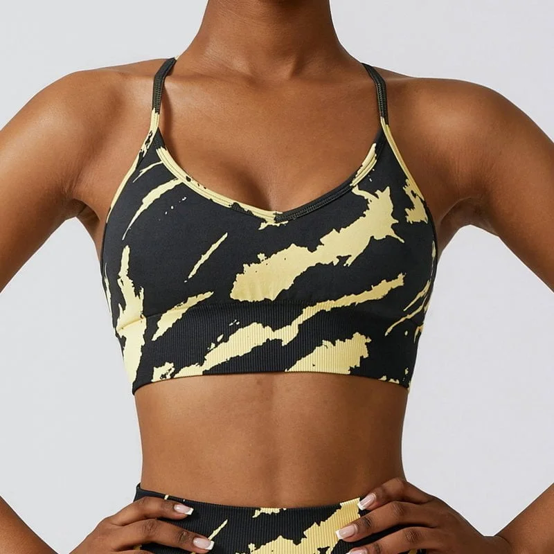 camo sports bra 162-002