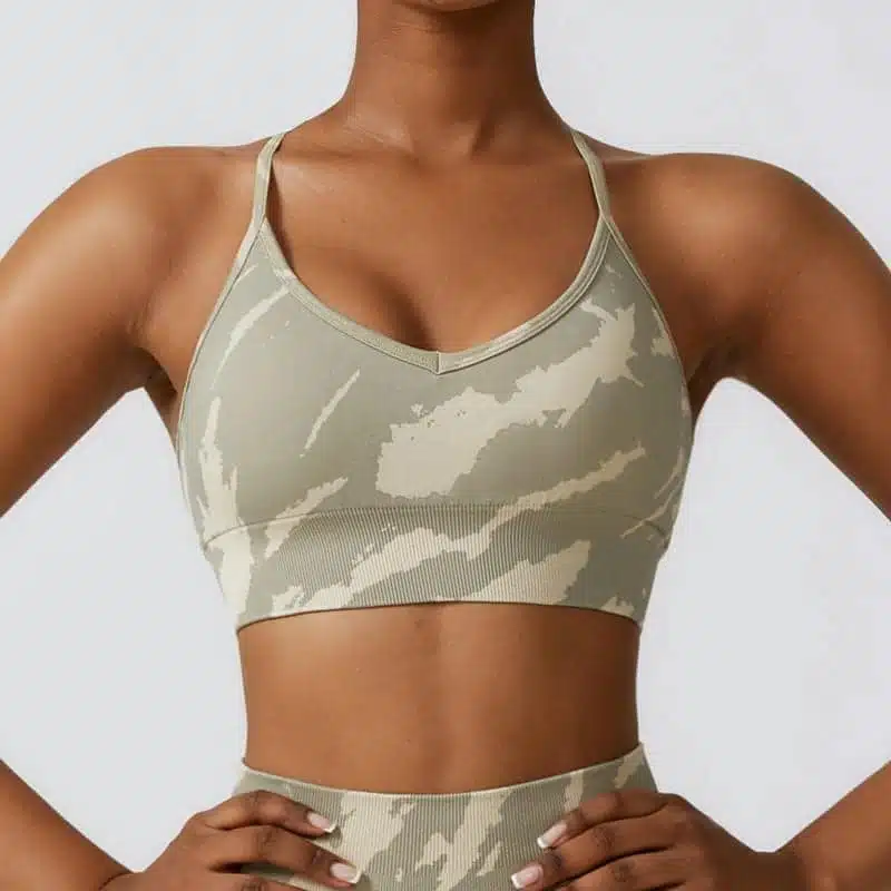 camo sports bra 162-006