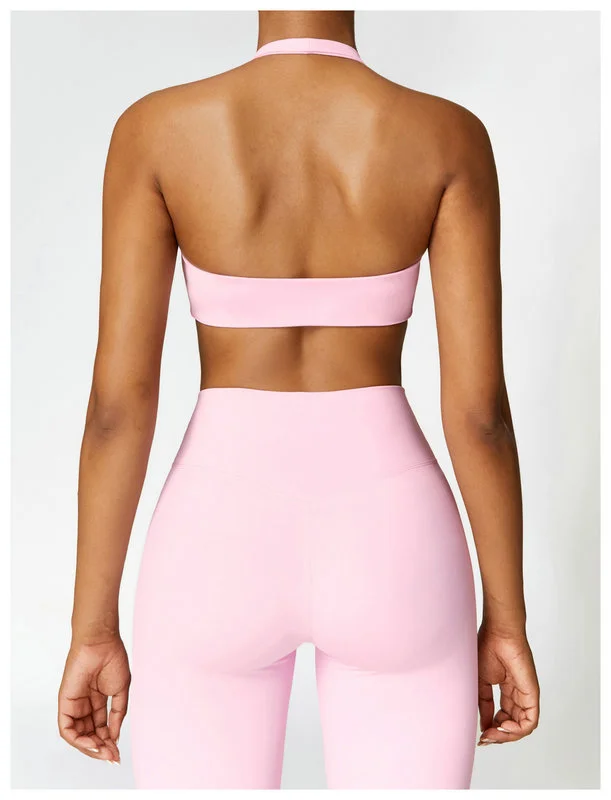 Alternative view of Backless Sports Bra Yoga Running Top