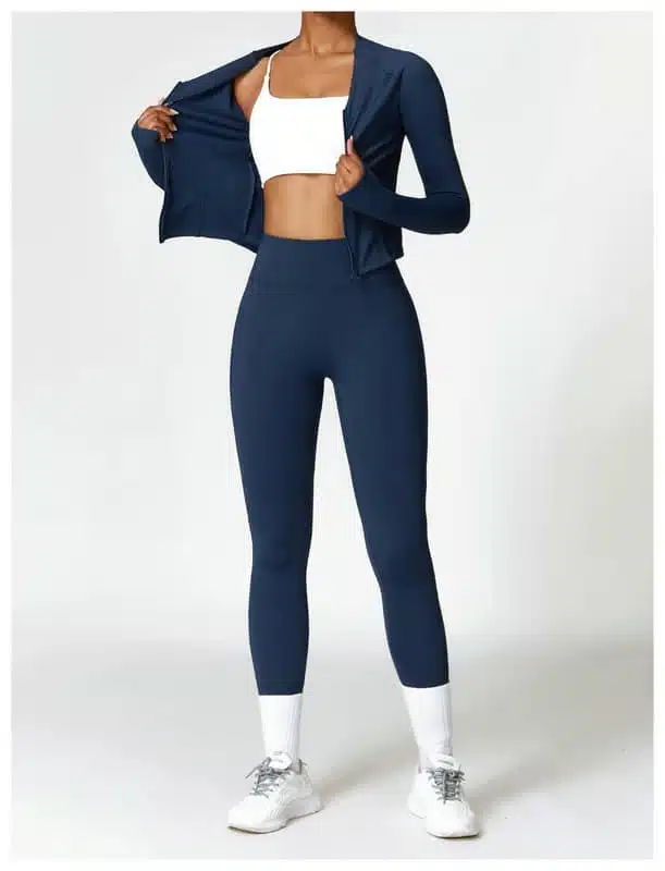 fleece lined yoga set 183-004