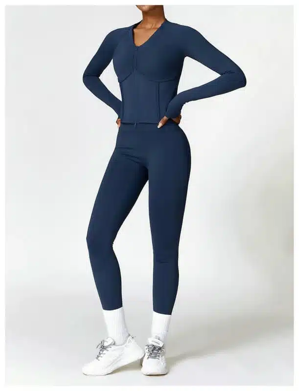 fleece lined yoga set 183-005