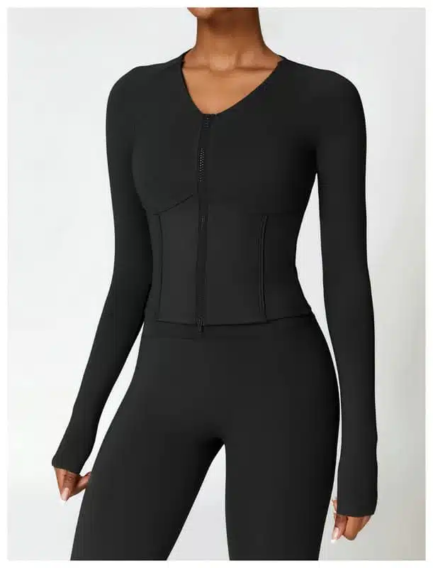 fleece lined yoga set 183-006