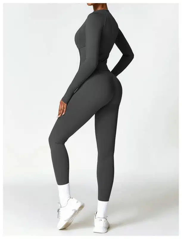 fleece lined yoga set 183-008