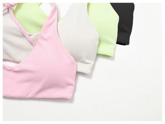 high waisted leggings and sports bra set 182-028