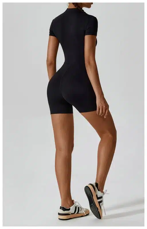 Sports Jumpsuits Women Short Sleeve Yoga Clothes - Image 9